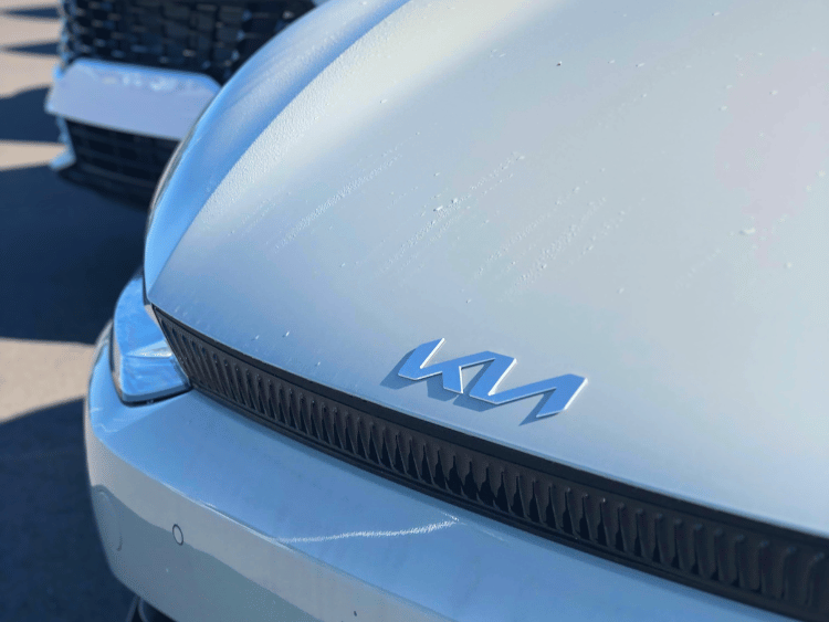 EV6 hood at Crain Kia of Fort Smith in Fort Smith, AR