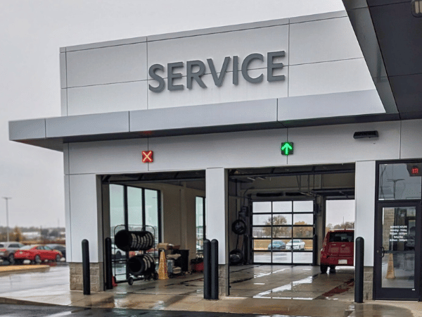 Service department at Crain Kia of Fort Smith in Fort Smith, AR