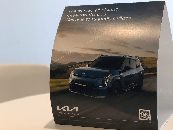 EV9 Display at Crain Kia of Fort Smith