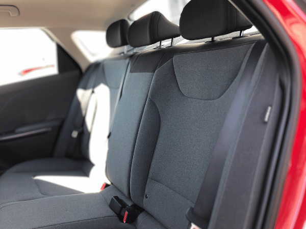 Kia K4 rear interior