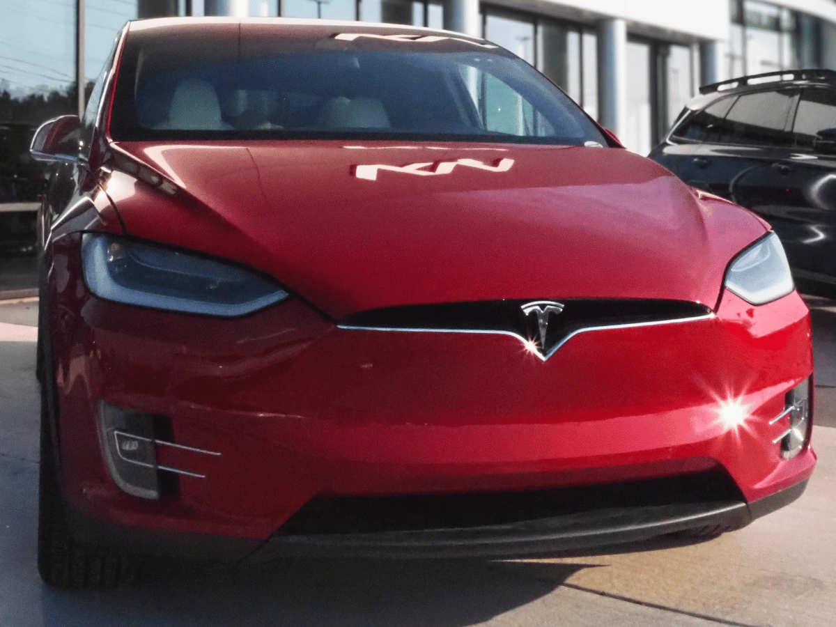 Tesla EV at Crain Kia of Fort Smith