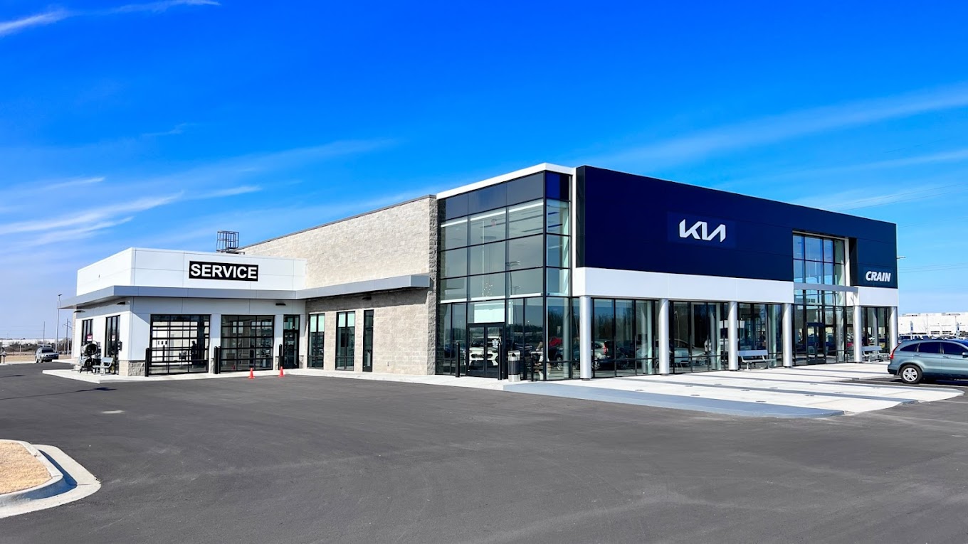 Photo of the outside of Crain Kia of Fort Smith building