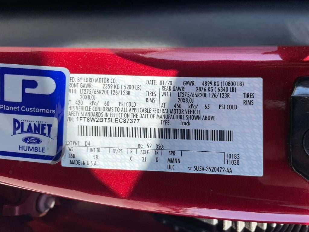 2020 Ford F-250SD Lariat - NAVIGATION / VENTILATED SEATS