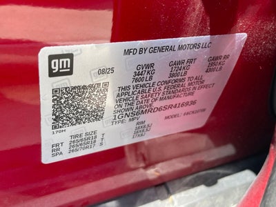 2025 Chevrolet Tahoe LS - MAX TRAILERING PKG / 2ND ROW BENCH