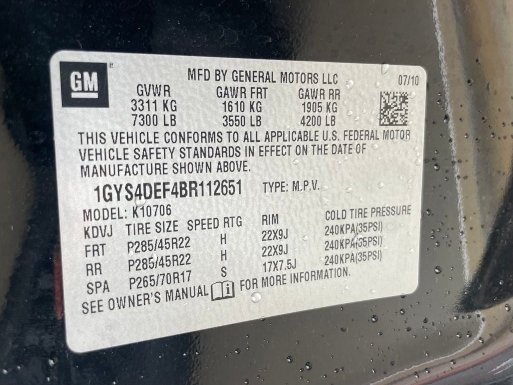 2011 Cadillac Escalade Platinum Edition