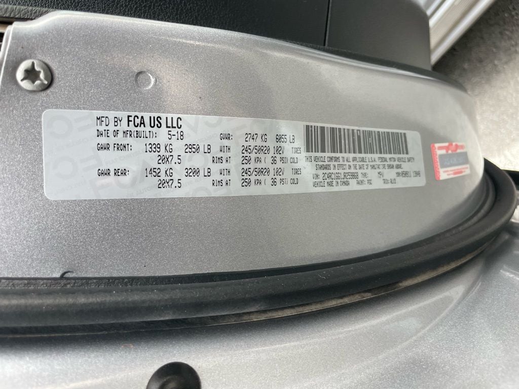 2018 Chrysler Pacifica Limited