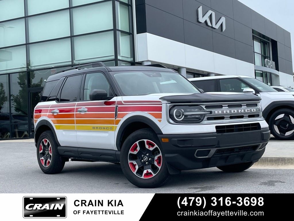 2024 Ford Bronco Sport Free Wheeling - SUNSET WEAVE CLOTH / APPLE CARPLAY