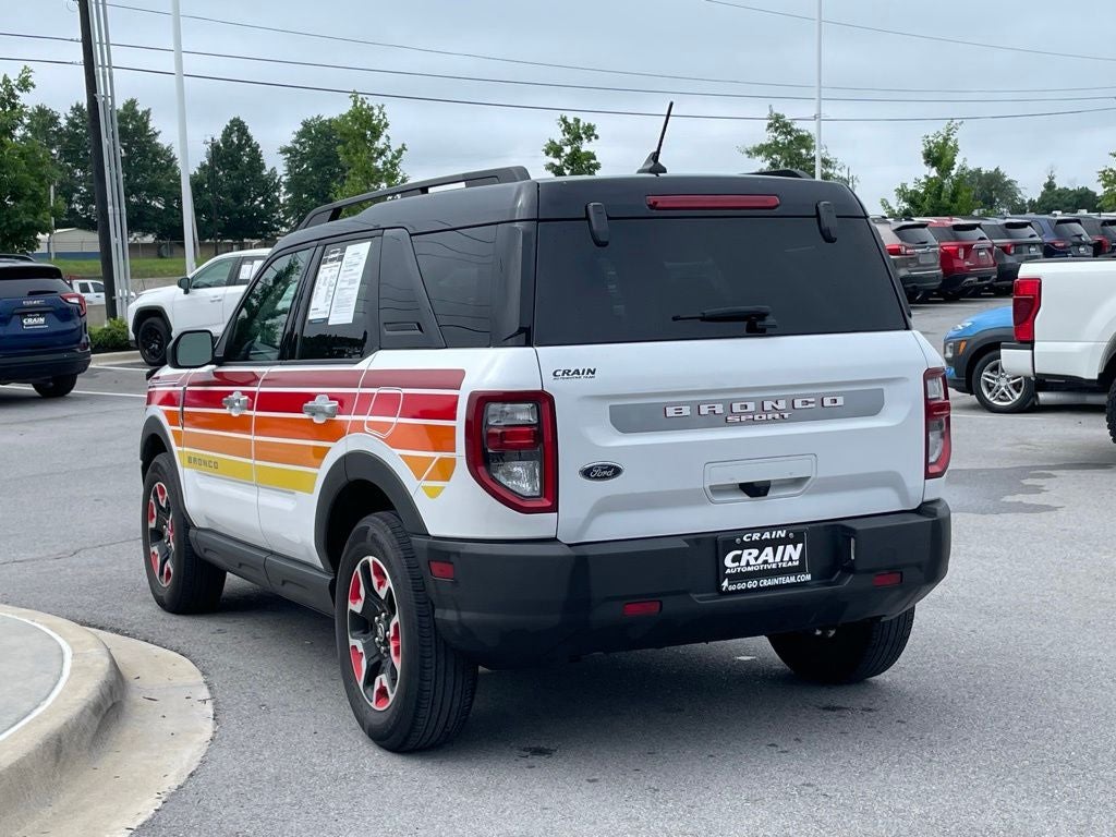 2024 Ford Bronco Sport Free Wheeling - SUNSET WEAVE CLOTH / APPLE CARPLAY