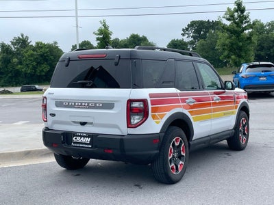 2024 Ford Bronco Sport Free Wheeling - SUNSET WEAVE CLOTH / APPLE CARPLAY