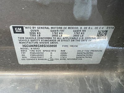 2014 Chevrolet Silverado 1500 LT LT2 - 5.3 V8 / TRAILER BRAKE CONTROLLER