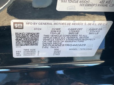 2024 GMC Sierra 1500 Denali - SUNROOF / ADAPTIVE CRUISE