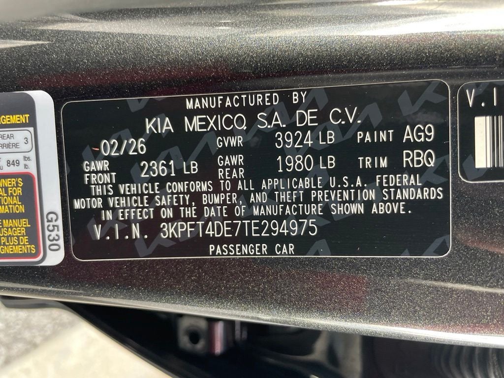 2026 Kia K4 LX