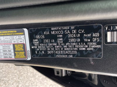 2026 Kia K4 LXS