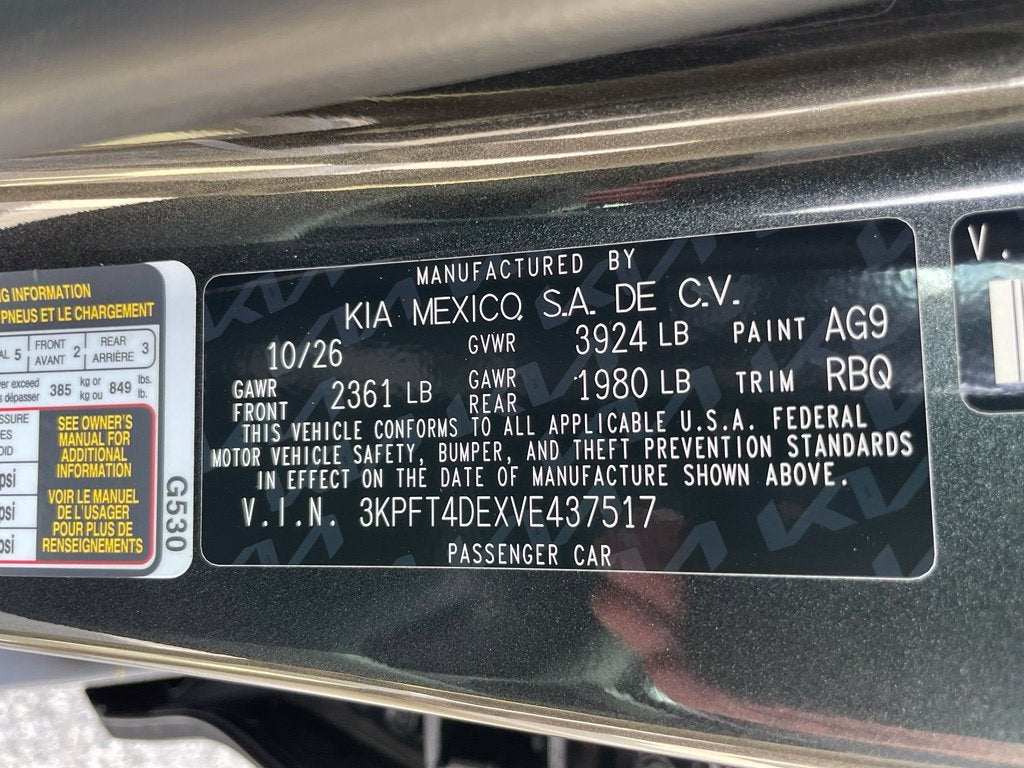 2027 Kia K4 LX