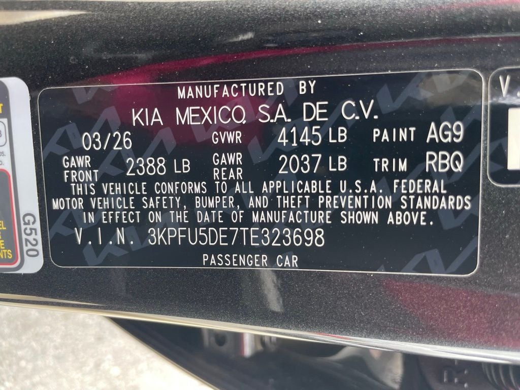 2026 Kia K4 GT-Line
