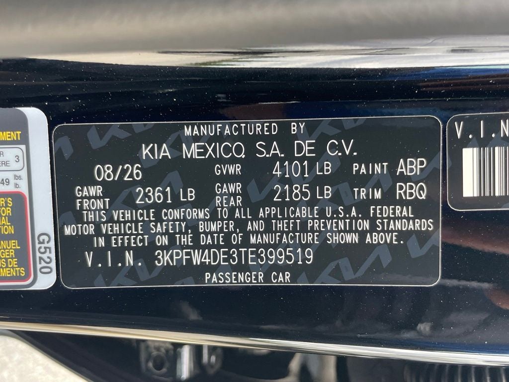 2026 Kia K4 GT-Line