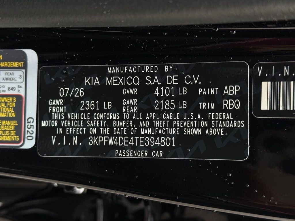 2026 Kia K4 GT-Line