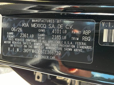2026 Kia K4 GT-Line