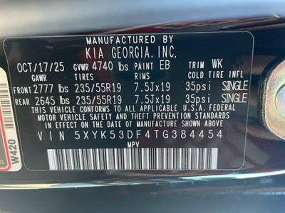 2026 Kia Sportage SX-Prestige - CARMINE RED INTERIOR COLOR PKG