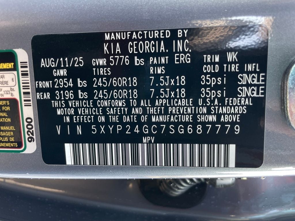 2025 Kia Telluride LX