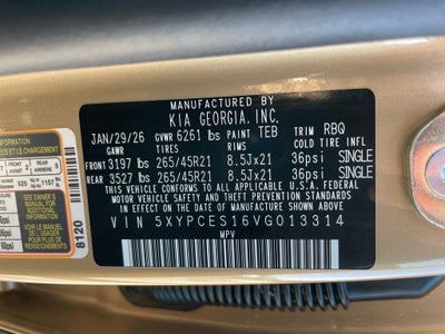 2027 Kia Telluride X-Line EX