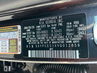 2027 Kia Telluride X-Line EX