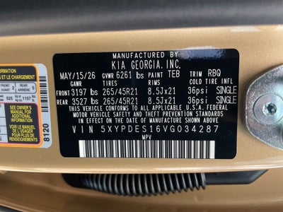 2027 Kia Telluride X-Line SX