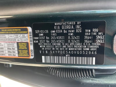 2027 Kia Telluride Hybrid X-Line SX