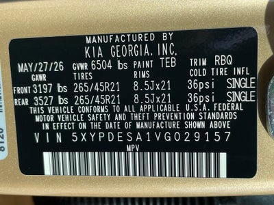 2027 Kia Telluride Hybrid X-Line SX