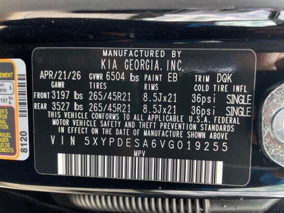 2027 Kia Telluride Hybrid X-Line SX