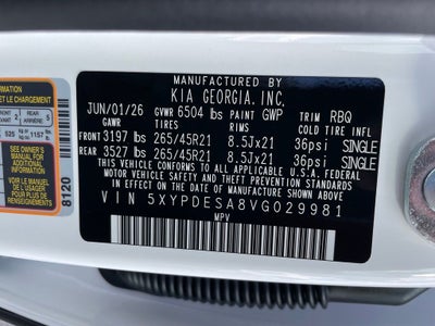 2027 Kia Telluride Hybrid X-Line SX