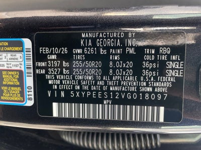 2027 Kia Telluride S