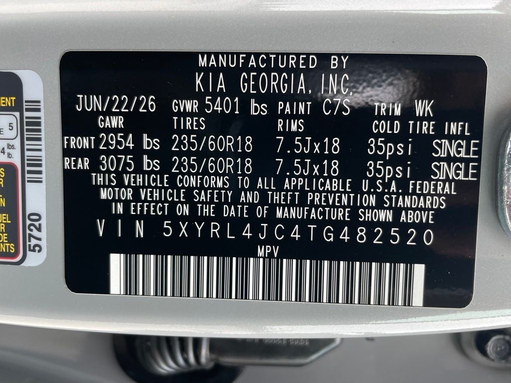 2026 Kia Sorento S