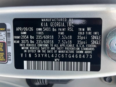 2026 Kia Sorento S