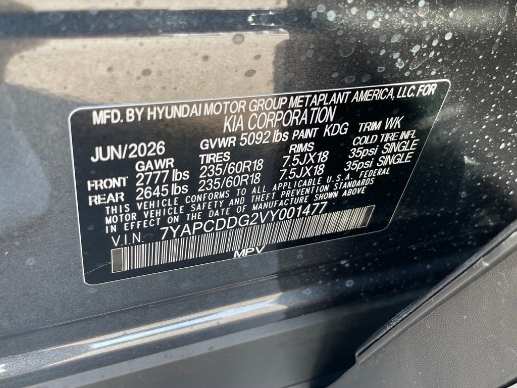 2027 Kia Sportage Hybrid EX
