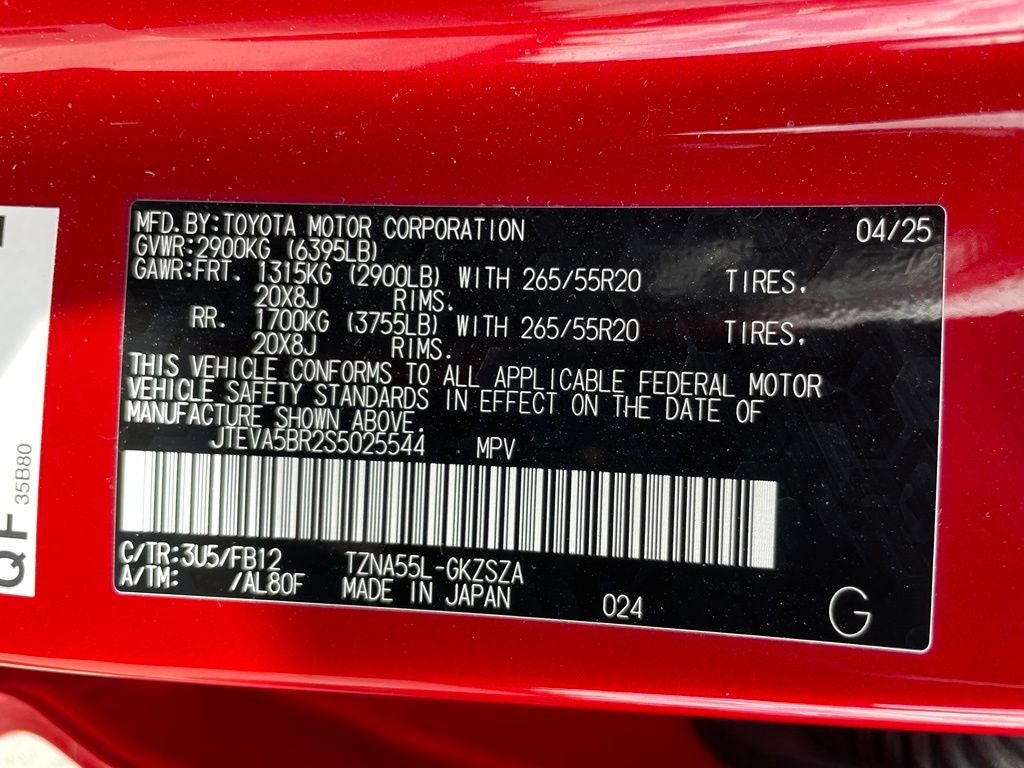 2025 Toyota 4Runner TRD Sport