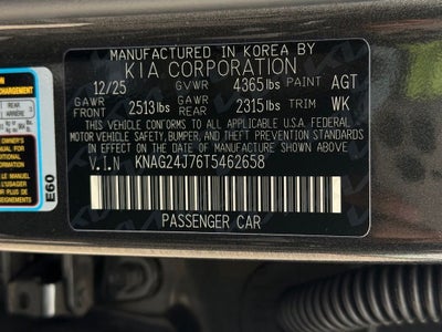 2026 Kia K5 LXS