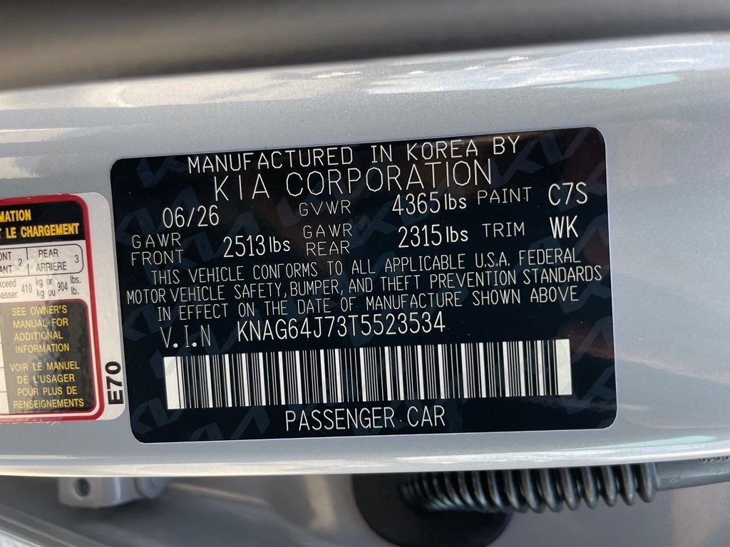 2026 Kia K5 GT-Line