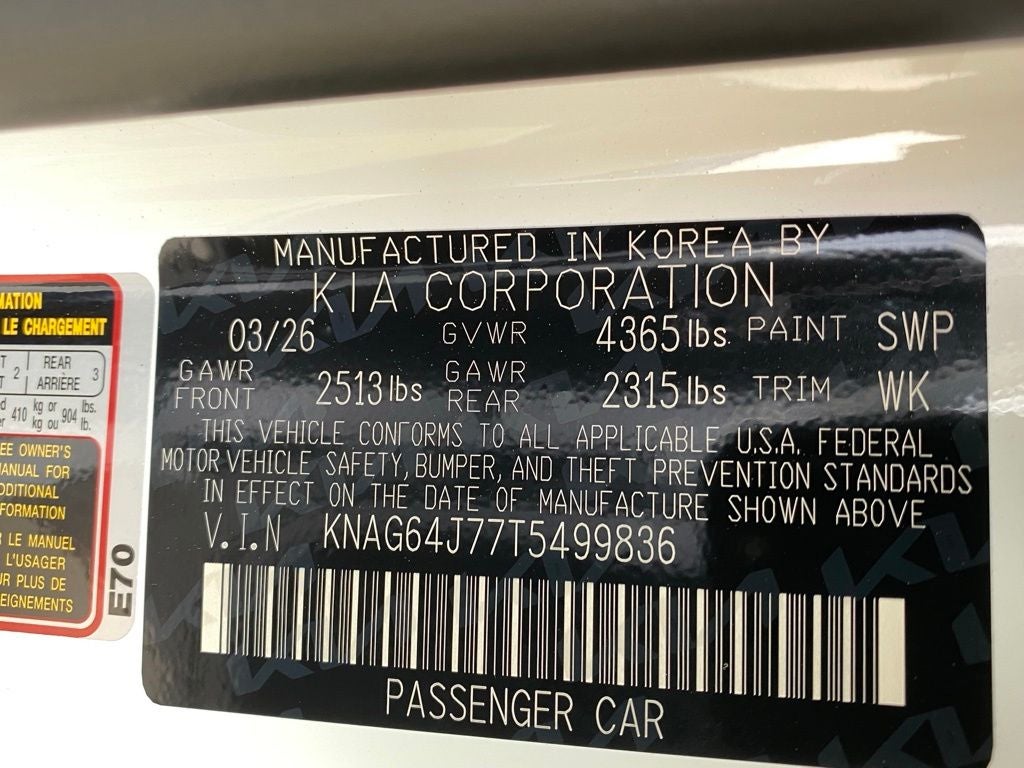 2026 Kia K5 GT-Line