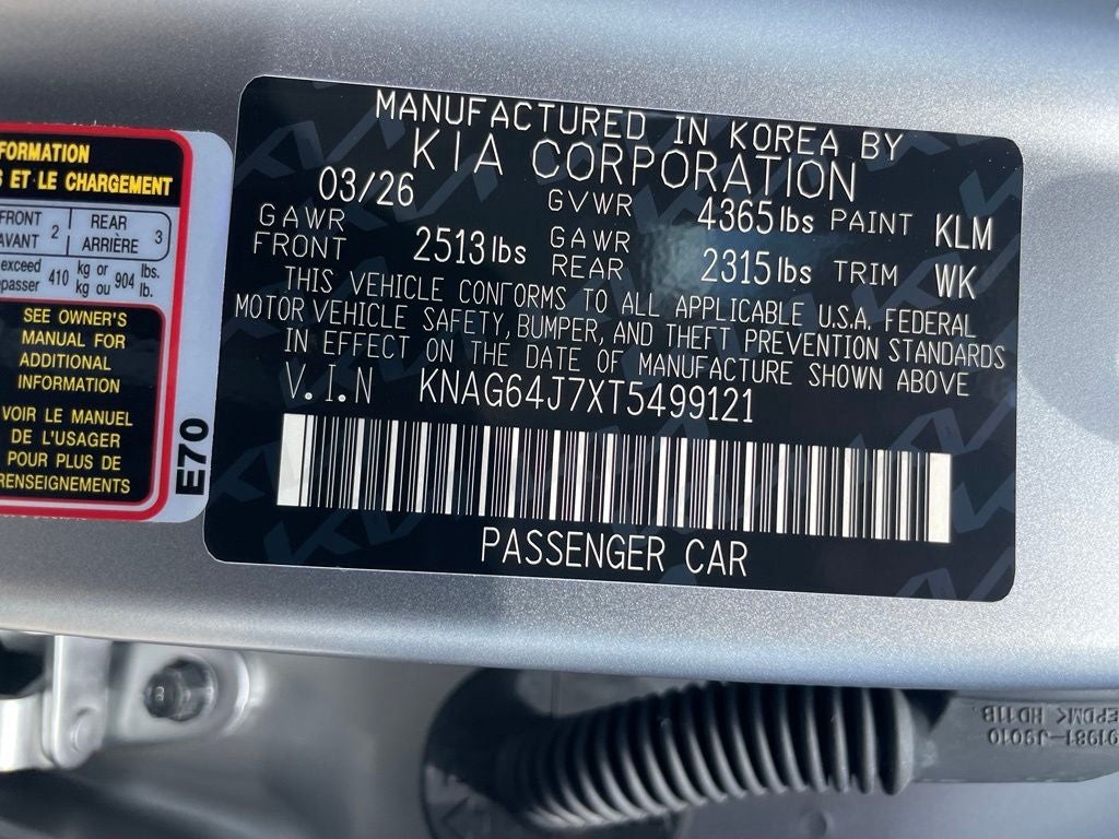 2026 Kia K5 GT-Line