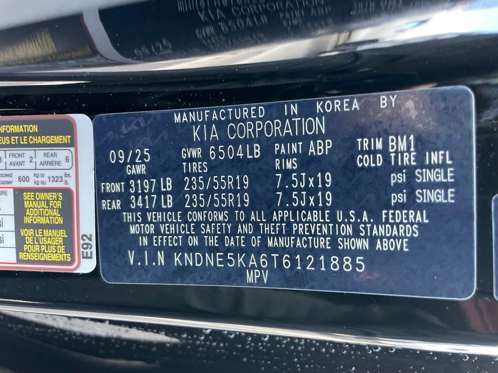 2026 Kia Carnival Hybrid SX