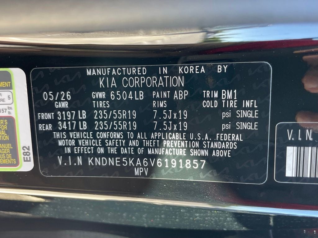 2027 Kia Carnival Hybrid SX Prestige