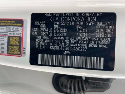 2026 Kia Sorento Hybrid EX