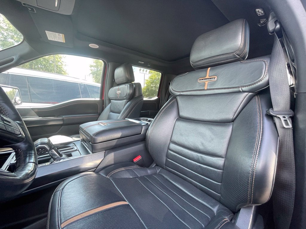 2021 Ford F-150 Platinum Clean CarFax, Pano Moonroof, Leather
