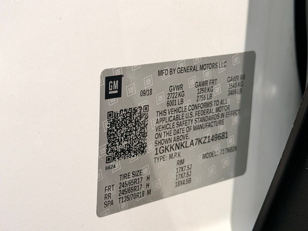 2019 GMC Acadia SLE-1