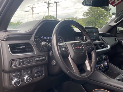 2021 GMC Yukon XL AT4 Pano Roof, Bucket Seats, Power Boards, DVD's