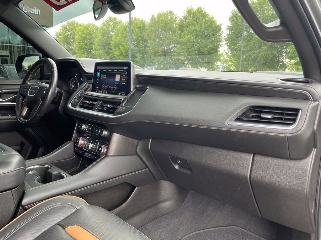 2021 GMC Yukon XL AT4 Pano Roof, Bucket Seats, Power Boards, DVD's