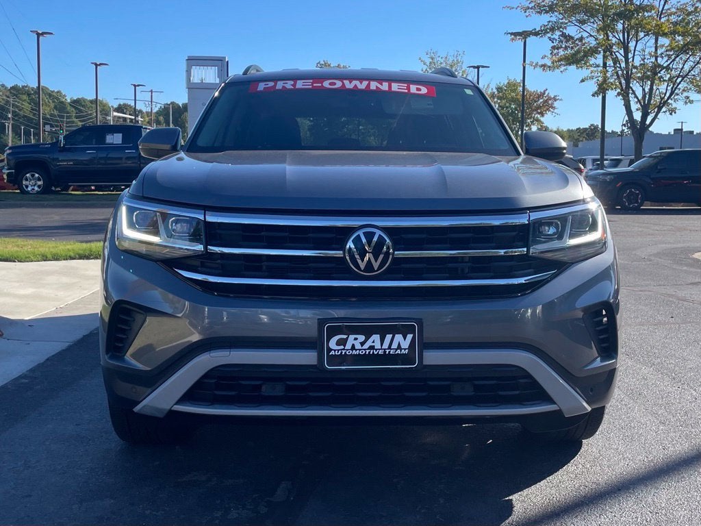 2023 Volkswagen Atlas 2.0T SE w/Technology Clean CarFax, One Owner, Third Row Seat