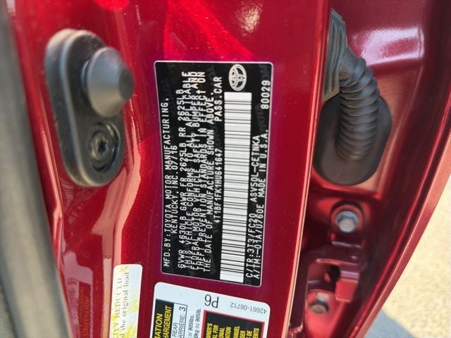 2017 Toyota Camry LE