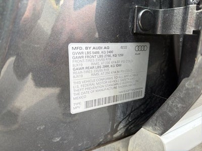 2022 Audi Q5 45 S line Premium quattro